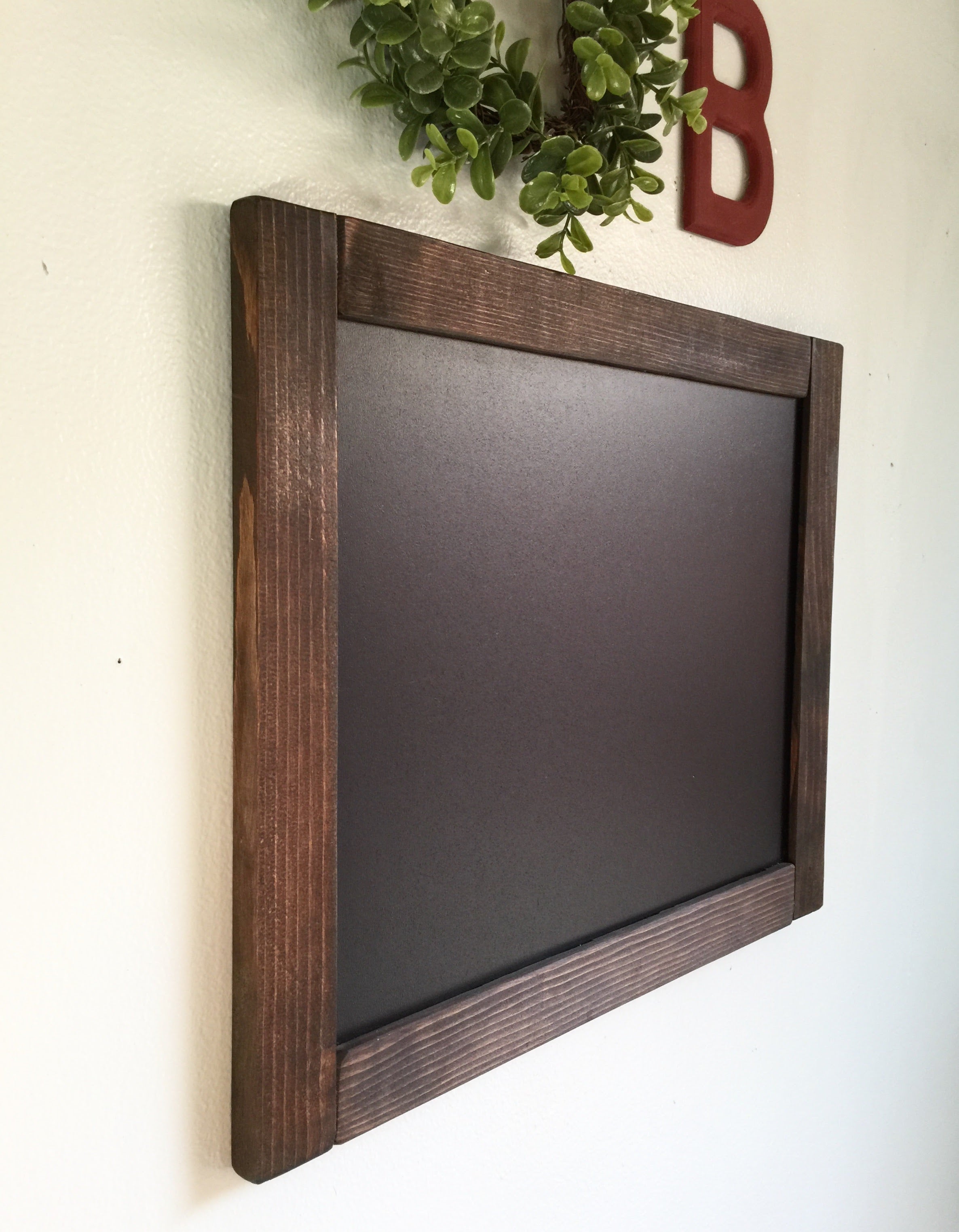 Custom Personalized Rustic Chalkboard Calendar - 24x36 inches (2x3 Feet)